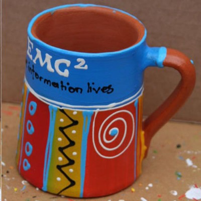 Custom Conical Mug for EMC