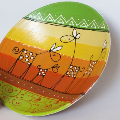 Round Handmade Platter